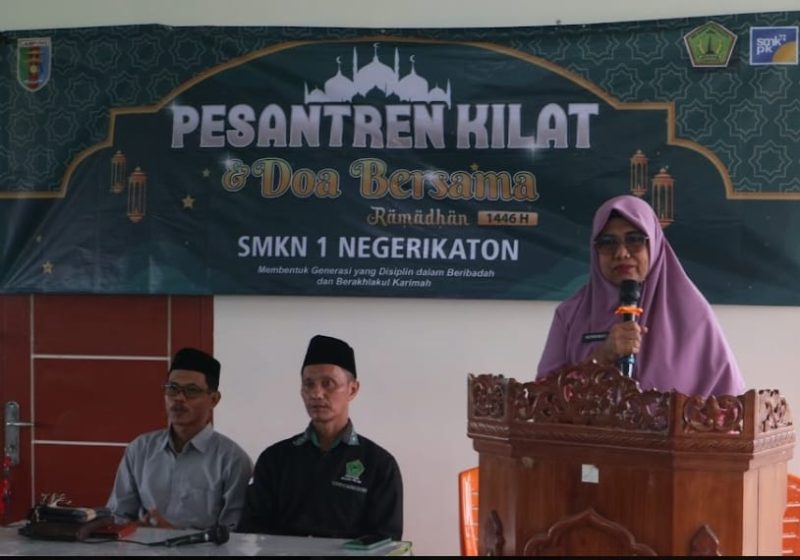 Sanlat Ramadhan 1446 H di SMKN 1 Negerikaton: Membentuk Generasi Religius dan Berkarakter