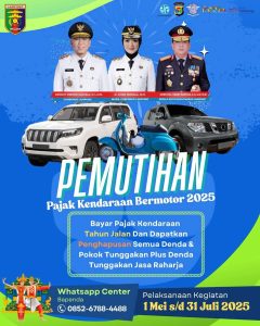 Kesempatan Emas! Pemprov Lampung Gelar Pemutihan Pajak Kendaraan Mulai 1 Mei 2025