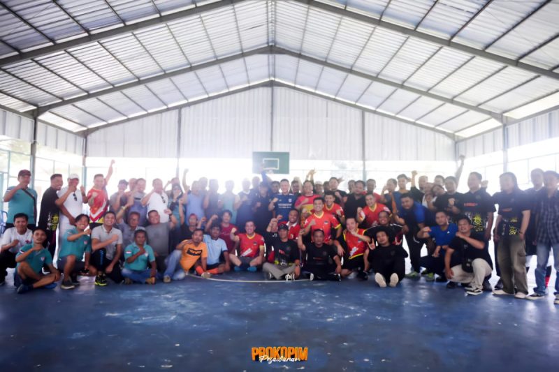 Perkuat Silaturahmi, Bupati Pesawaran Gelar Futsal Bersama Insan Pers