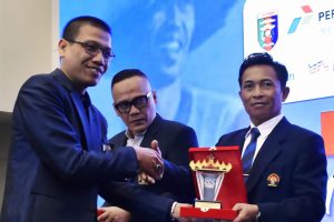PWI Pesawaran Raih Penghargaan PWI Tersolid di Lampung pada HUT PWI ke-55