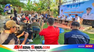 Ngopi Bareng Bupati Pesawaran: Ide Segar Muncul dari Cangkir Kopi dan Diskusi Bersama Insan Pers